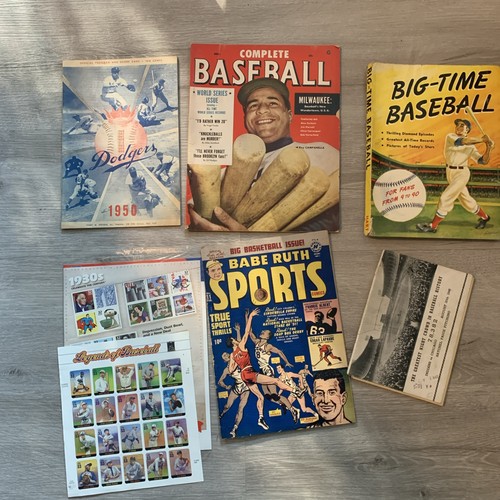 Brooklyn dodgers 1950 program - dodgers,