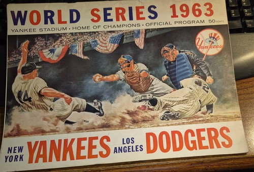 World series 1963 official - 1963,