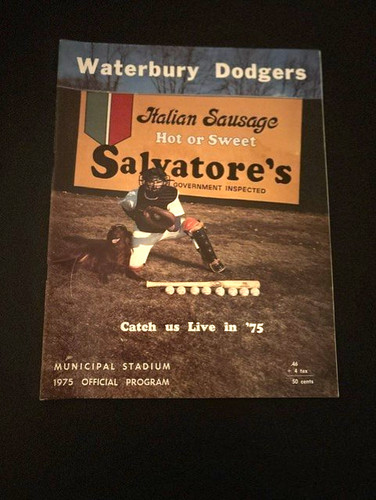 1975 waterbury dodgers minor - waterbury,