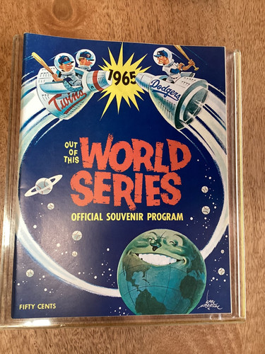 1965 dodgers twins world - 1965, vs