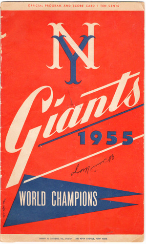 1955 baseball giants - 1955, n