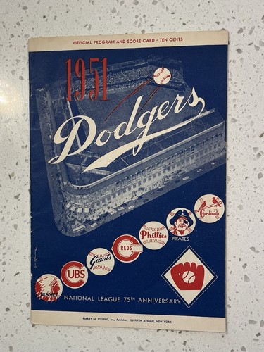 1951 brooklyn dodgers - brooklyn,