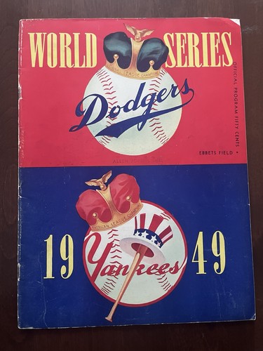 1949 world series program - 1949,