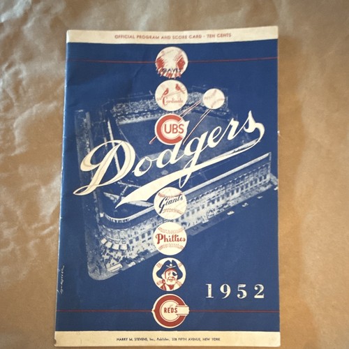 1952 brooklyn dodgers - 1952,