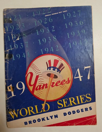 1947 world series official - 1947,