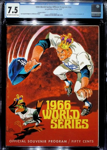 1966 world series official - 1966,