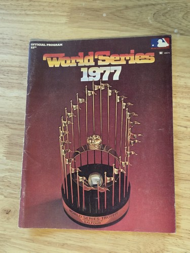 1977 world series - 1977, official