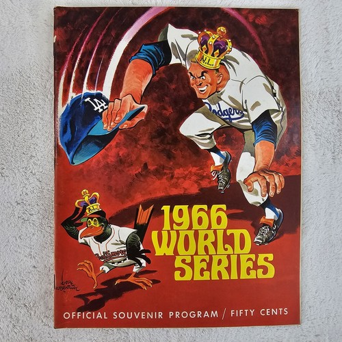 1966 world series mlb baseball - world,