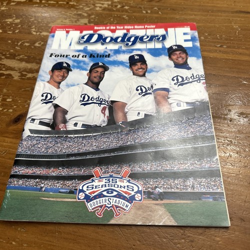 1996 dodgers mlb program - la,