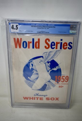 1959 world series program - program, la