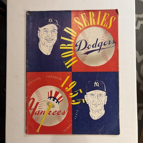 1955 brooklyn dodgers new - dodgers, vs