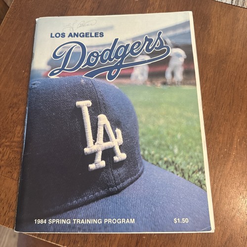 Signed 1984 dodgers - 1984, spring